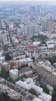 Kyiv Ukraine Aerial View of the City