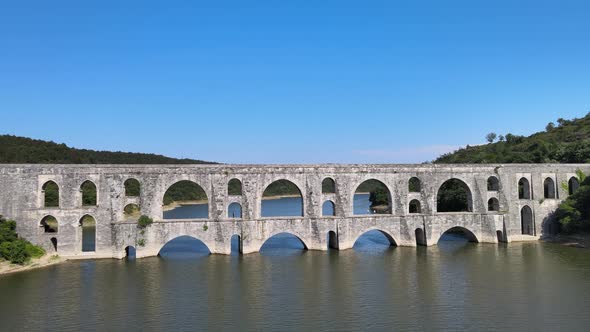 Istanbul ancient aqueduct