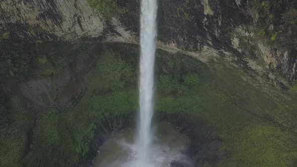 Waterfall in New Zealand