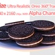 Oreo Biscuits Rotation 360 with Alpha Channel - VideoHive Item for Sale