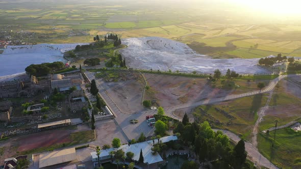 Ancient ruins of Hierapolis Pamukkale - Turkey