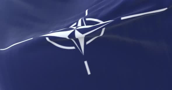 NATO Flag Waving