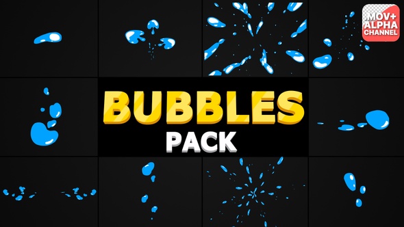 Bubbles pack | Motion Graphics alt