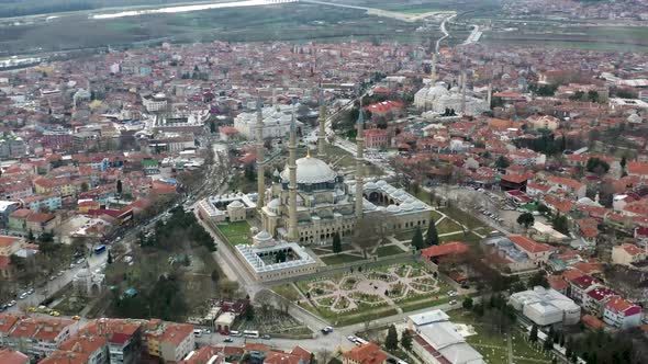 Mosque Selimiye Drone