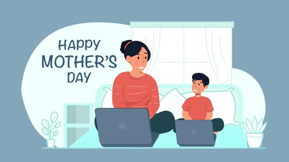 Mothers Day Animation Scene 08