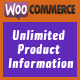 WooCommerce Unlimited Product Information - CodeCanyon Item for Sale