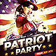 Patriot Party Flyer Template - GraphicRiver Item for Sale