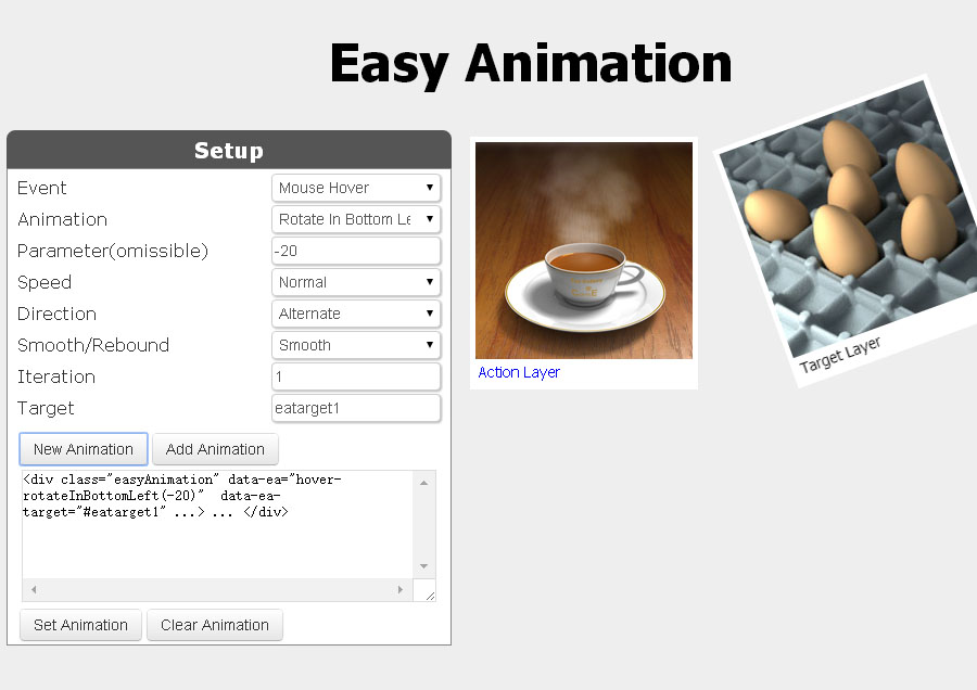 Free Animation Code Easy Animation