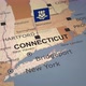 Connecticut Map with State Flag - VideoHive Item for Sale