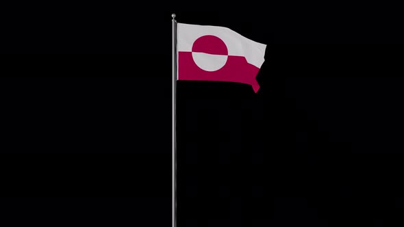 Greenland Flag Pole Loops With Alpha