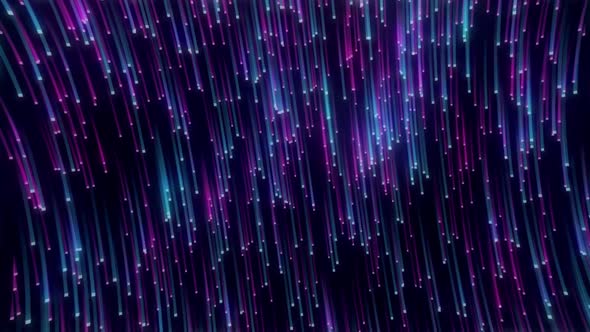 Abstract Particles Rain Background