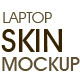 Laptop Skin Mock-Up - GraphicRiver Item for Sale