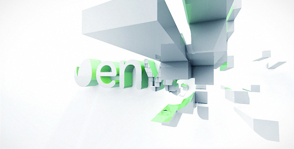 Elegant 3D Logo Extrusion