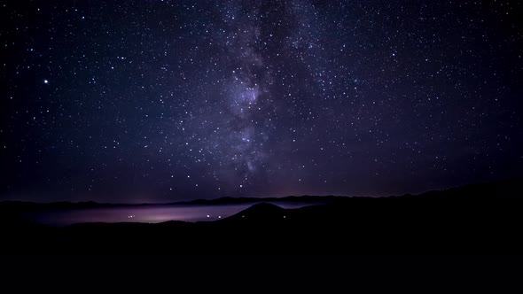 The Movement Of The Stars In The Night Sky