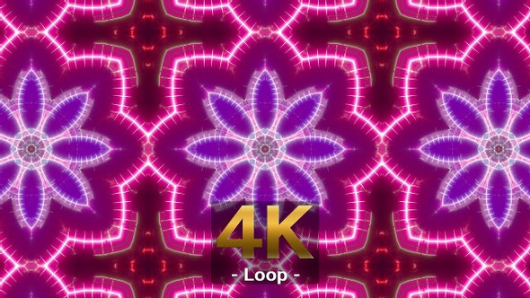 Blinking Colorful VJ Light Kaleidoscope 4K 02 alt