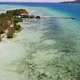 Perishing Island With Crystal Clear Ocean Water Drone Footage - VideoHive Item for Sale