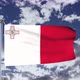 Malta Flag Waving 4k - VideoHive Item for Sale