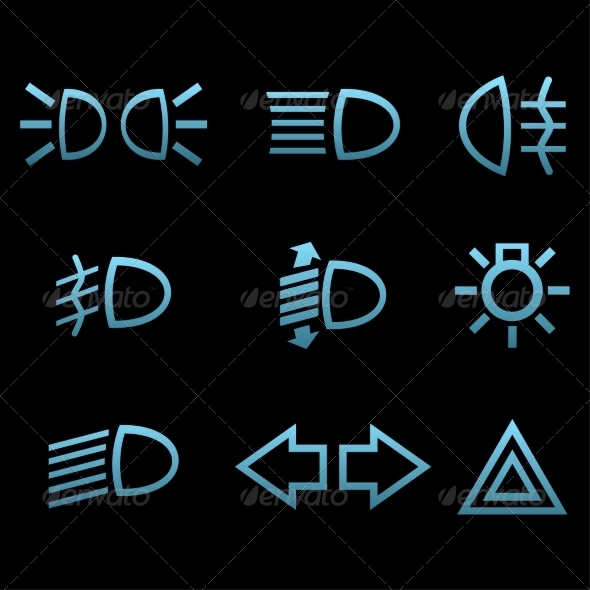 Car interface Symbols