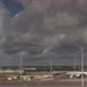Timelapse of clouds over Amsterdam Airport - VideoHive Item for Sale
