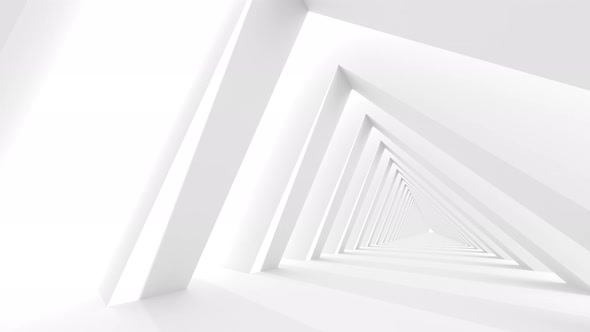 Empty White Corridor alt