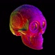 Rainbow carved skulls with alpha - VideoHive Item for Sale