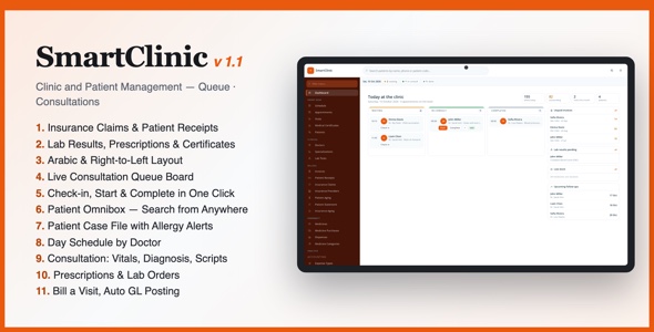 SmartClinic | Clinic and Patient Management System