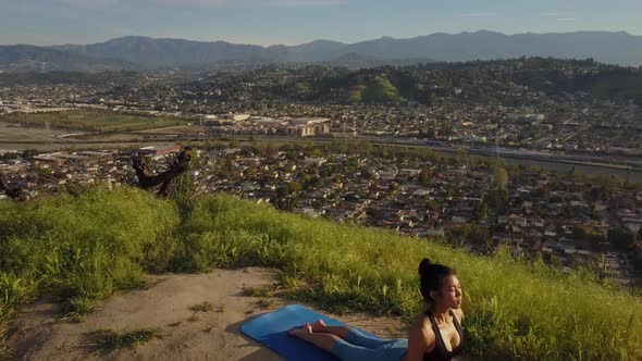 Yoga Workout Aerial