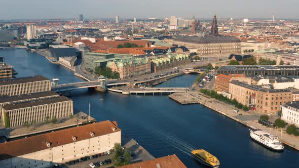 Aerial View of Copenhagen