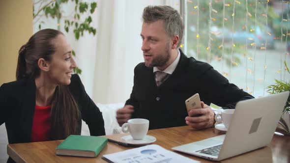 Taking Selfies in Meeting  alt