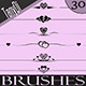 Decorative Brush Set | Romantic Dividers - GraphicRiver Item for Sale