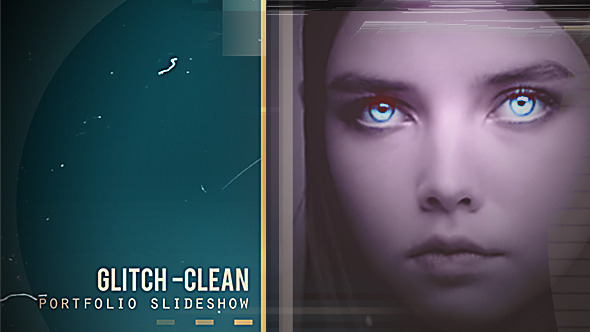 Glitch - Clean Portfolio Slideshow
