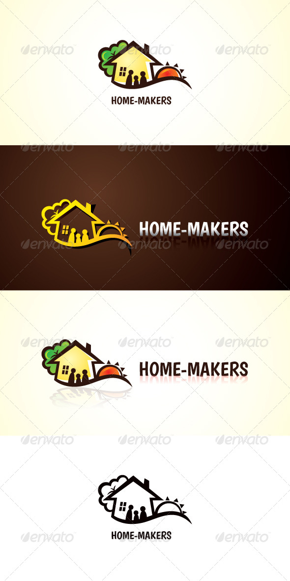 Home Makers Stock Logo Template