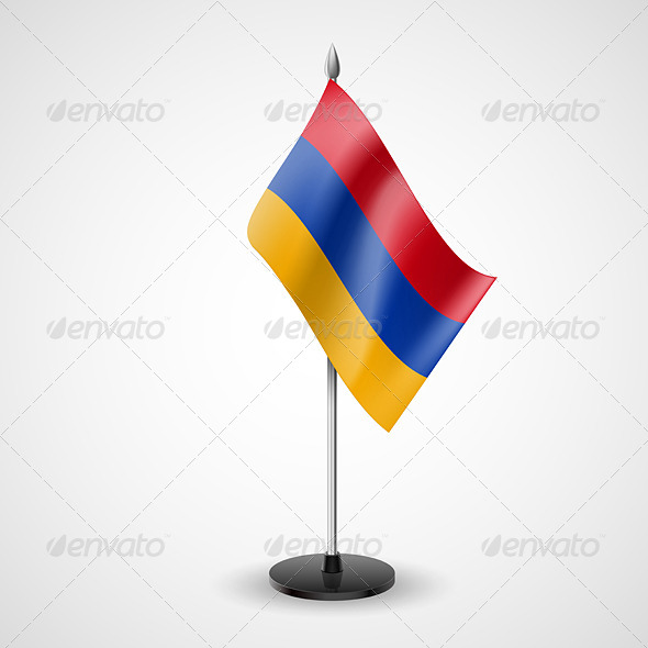 Table Flag of Armenia