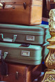 stack of vintage suitcases - PhotoDune Item for Sale