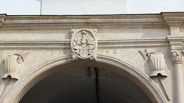 Carved Coat of Arms