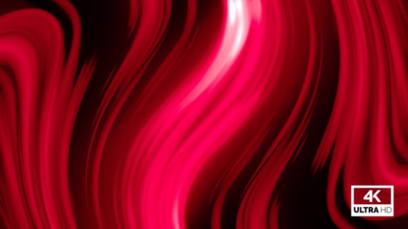 Abstract Twisted Red Color Trendy Liquid Wavy Background Seamless Looped