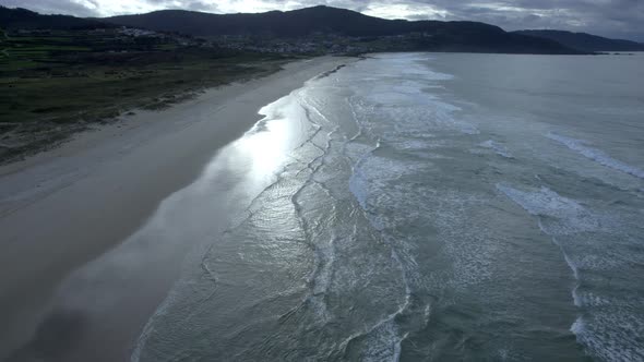 Baldaio Beach, A Coruña, Spain