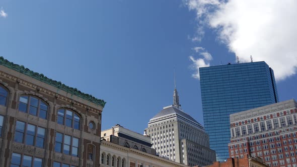 Time lapse from downtown Boston