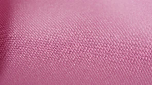 Pink Fabric Closeup Satin Luxury Cloth Texture Background