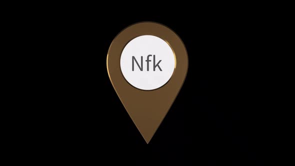 Eritrean Nakfa Currency Symbol In Pin Point  With Alpha Channel  2K