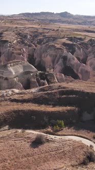 Cappadocia Landscape Aerial View