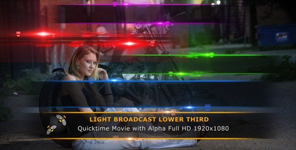 Light Broadcast Lower Third