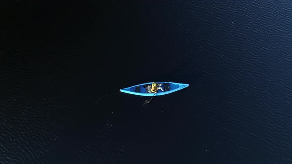 Canoe Aerial View