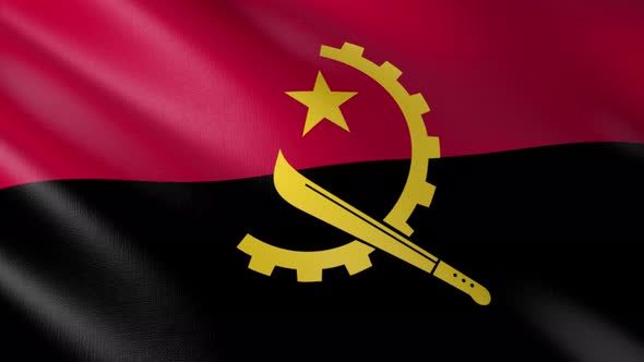 Flag of The Angola