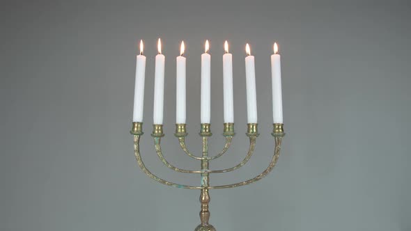 Menorah Timelapse