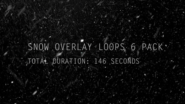 Real Snow Overlays Pack