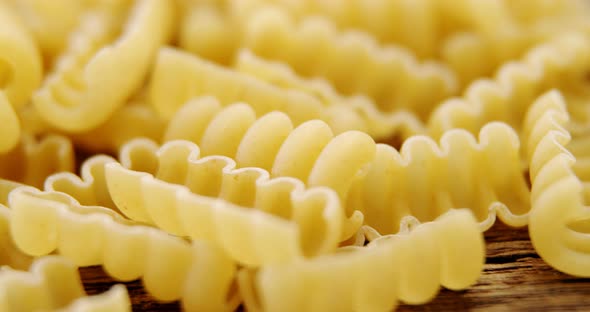 Close-up of torchietti pasta