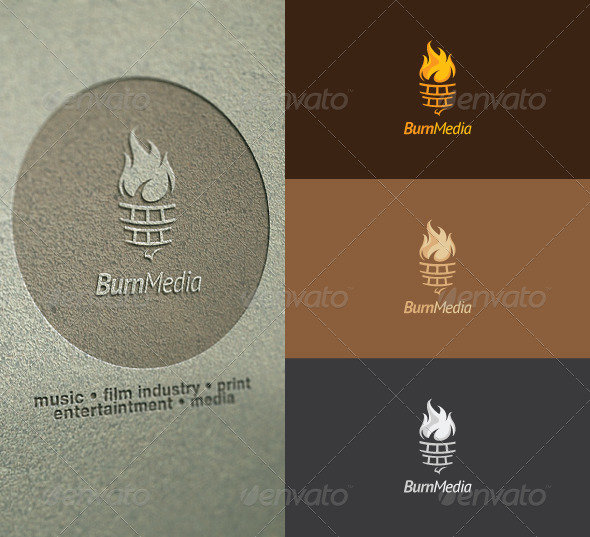 Burn Media Logo