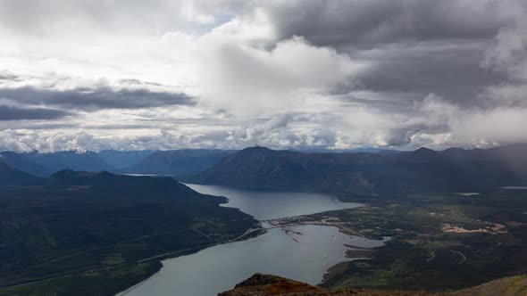 Time Lapse of Carcross in Yukon Canada