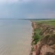 Dnieper River Delta Hills Background of the Sunset Sky - VideoHive Item for Sale